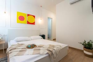 Postel nebo postele na pokoji v ubytování Sweet rooms