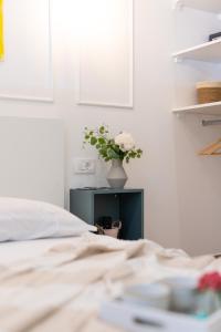 Postel nebo postele na pokoji v ubytování Sweet rooms