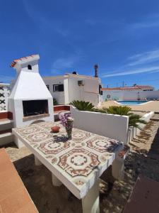 A balcony or terrace at Villa Coral