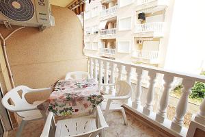 Balkón nebo terasa v ubytování APN Apartamento Playa de Guardamar