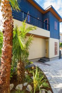 a palm tree in front of a house at J1 wellness - Vacation STAY 69561v in Tateyama