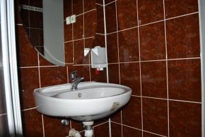 Koupelna v ubytování Penzion Tágo Bohumín