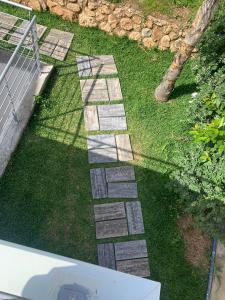 Vonkajšia záhrada v ubytovaní Mondello Addaura Addisio Suite