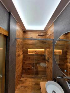 Koupelna v ubytování Boutique Athensairport Apartments