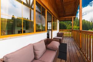 Balkon lub taras w obiekcie Apartmán Ela