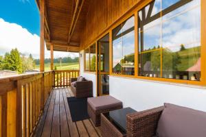 Balkon lub taras w obiekcie Apartmán Ela