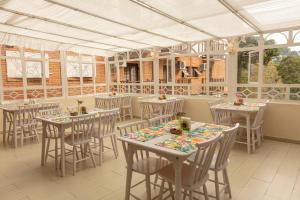 Restaurace v ubytování Pousada das Hortênsias