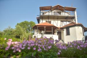 Vonkajšia záhrada v ubytovaní ALEXANDRE MAISON Beachfront Gialova Vacation Home