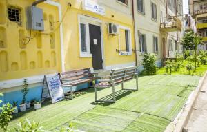 Zahrada ubytování Hostel California