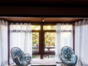Posezení v ubytování Chalés Lumiar - Casas temporada