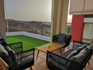Posezení v ubytování Apartment in Ayamonte with River Views