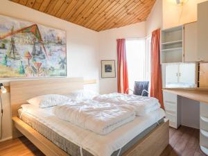 Ένα ή περισσότερα κρεβάτια σε δωμάτιο στο Holiday home Fanø XC