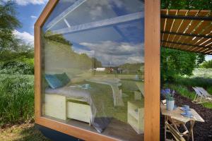 Aed väljaspool majutusasutust Glamping Hluboká