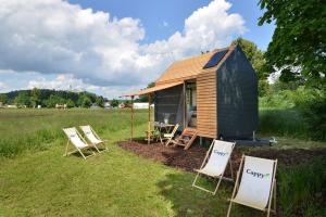 Aed väljaspool majutusasutust Glamping Hluboká