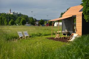 Aed väljaspool majutusasutust Glamping Hluboká