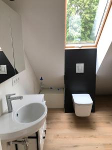 Kúpeľňa v ubytovaní Apartament na Podlasiu