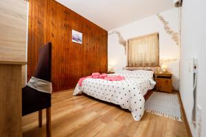 Postel nebo postele na pokoji v ubytování Holiday House Melisa, Jastrebarsko