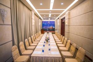 The business area and/or conference room at Minh Toan Athena Hotel