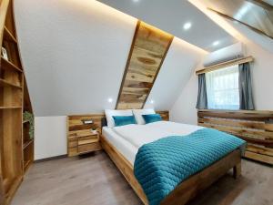 Posteľ alebo postele v izbe v ubytovaní Etno Boutique