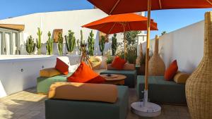 Istumisnurk majutusasutuses Riad Jardin Des Sens & Spa