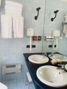 Kúpeľňa v ubytovaní Locanda del Glicine + 37 fotografií