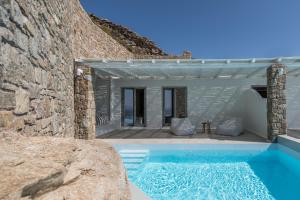 Bazén v ubytování Arocaria Mykonos nebo v jeho okolí