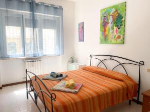 A bed or beds in a room at Ondamare