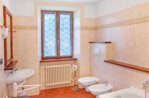 Kúpeľňa v ubytovaní Il Casale di Marnino