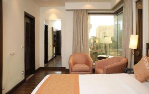 Posezení v ubytování Inde Hotel Signature Tower