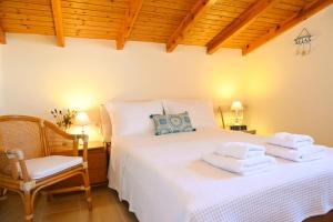 Posteľ alebo postele v izbe v ubytovaní Villa Seaview - Sunny home