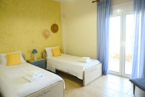 Posteľ alebo postele v izbe v ubytovaní Villa Seaview - Sunny home