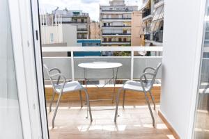Balkón nebo terasa v ubytování La Perla Apartments