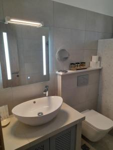 Koupelna v ubytování Sand house Antiparos