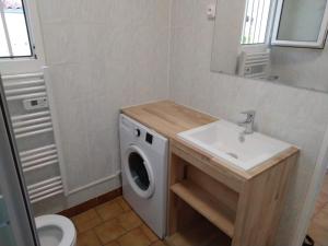 Koupelna v ubytování Appartement à Rochefort