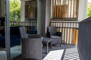 Posedenie v ubytovaní Luksusowy apartament na Starym Miescie