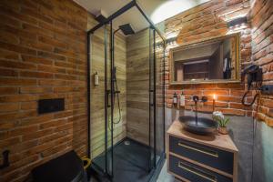 Koupelna v ubytování Ars Cracovia Apartments