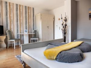 Postel nebo postele na pokoji v ubytování Margret Haus