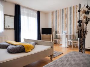 Postel nebo postele na pokoji v ubytování Margret Haus