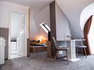 Postel nebo postele na pokoji v ubytování Margret Haus