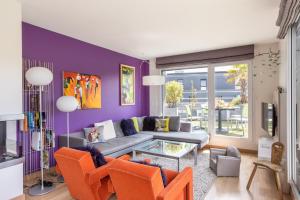 Część wypoczynkowa w obiekcie ILLANKA - Appartement 3 chambres avec parking et terrasse proche gare