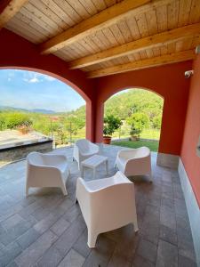 Posezení v ubytování MARCO APARTMENTS di Locanda da Marco