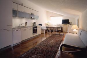 Kuchyň nebo kuchyňský kout v ubytování Apartment Familie Kinz im Haus Zalim