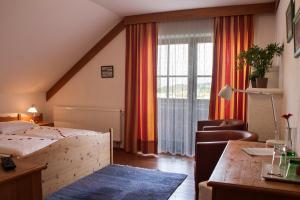 Posteľ alebo postele v izbe v ubytovaní Landgasthof Kammerhof