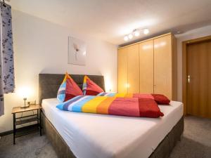 Postel nebo postele na pokoji v ubytování Haus Felder