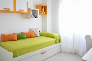 Posteľ alebo postele v izbe v ubytovaní Luminoso y Tranquilo Apartamento en Los Alamos