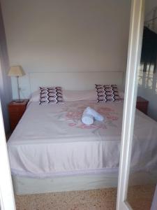 Posteľ alebo postele v izbe v ubytovaní Rooms Pineda