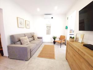 Χώρος καθιστικού στο MF Terceira - Villa With Terrace & Ocean Views
