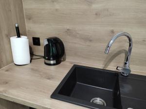Kuchyňa alebo kuchynka v ubytovaní Apartament Zamkowe Wzgórze