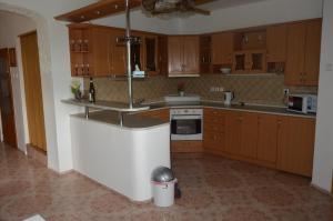 Kuchyň nebo kuchyňský kout v ubytování Bohemica Apartman 1