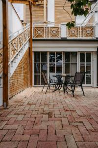 Rõdu või terrass majutusasutuses Chill & Relax Apartments in Neusiedl am See